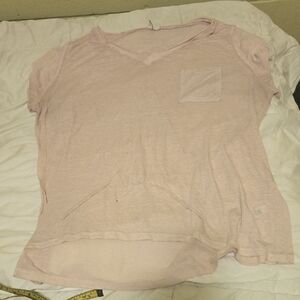Cato Soft Pink V-Neck Tee